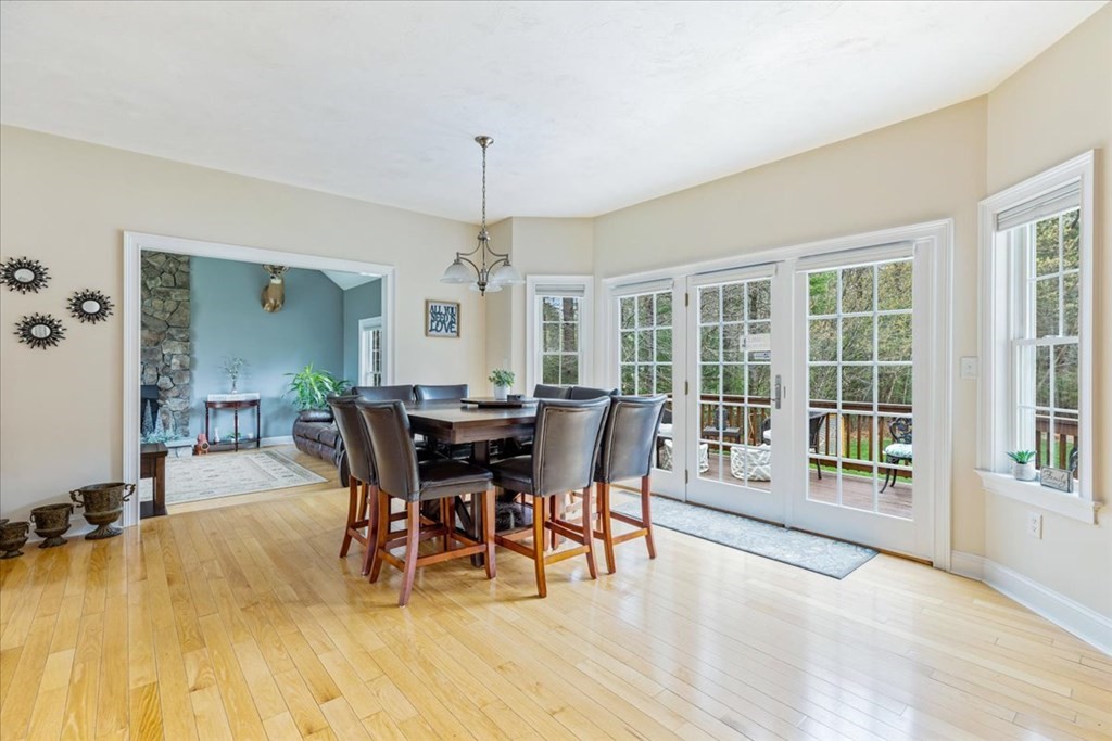 176 Marion Road Middleboro, MA 02346 - Photo 9 of 41 a view of a dining room with furniture window and wooden floor