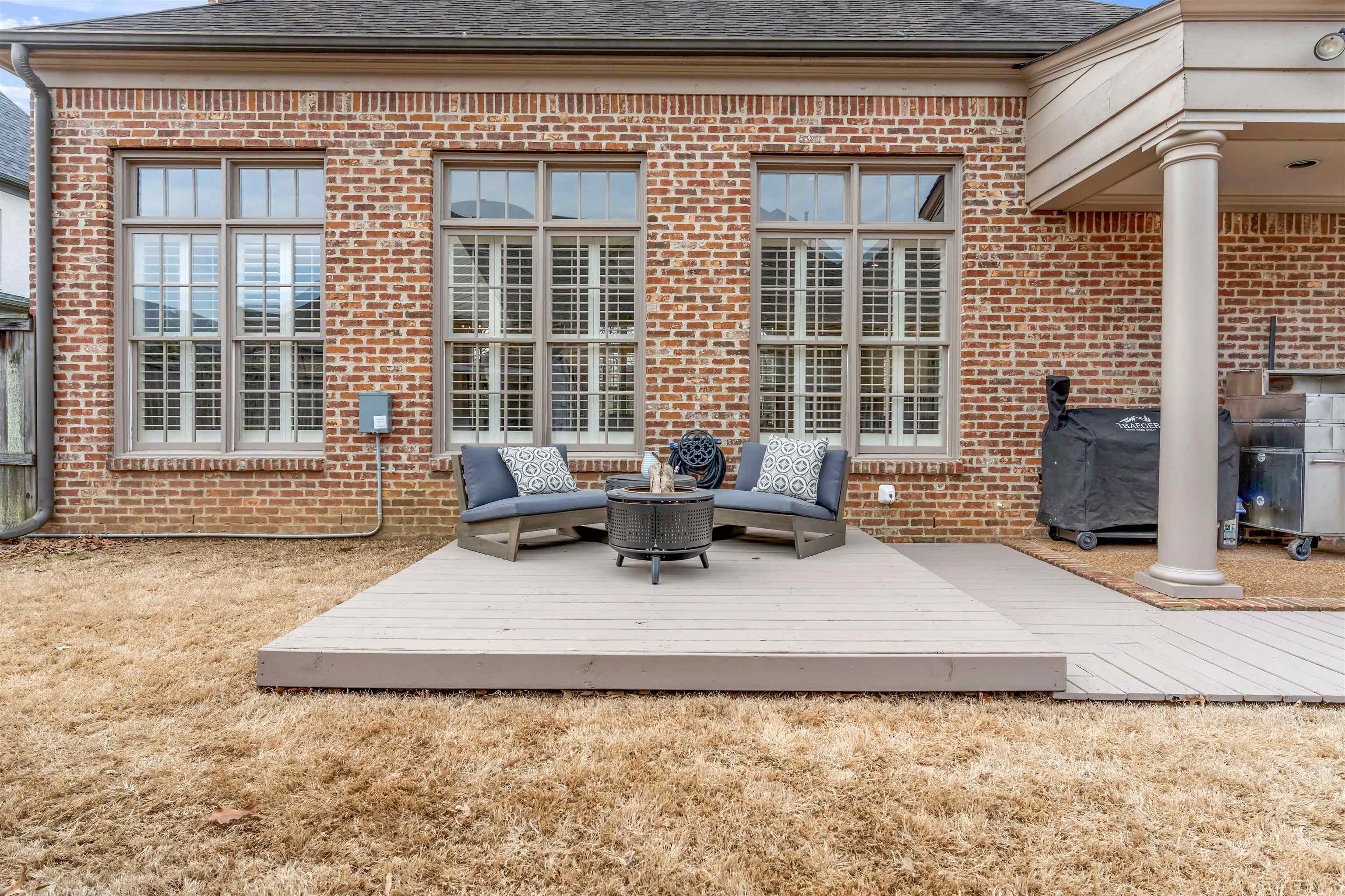 528 Althea Lane Collierville, TN 38017 - Photo 30 of 36 Wooden deck featuring area for grilling and outdoor seating
