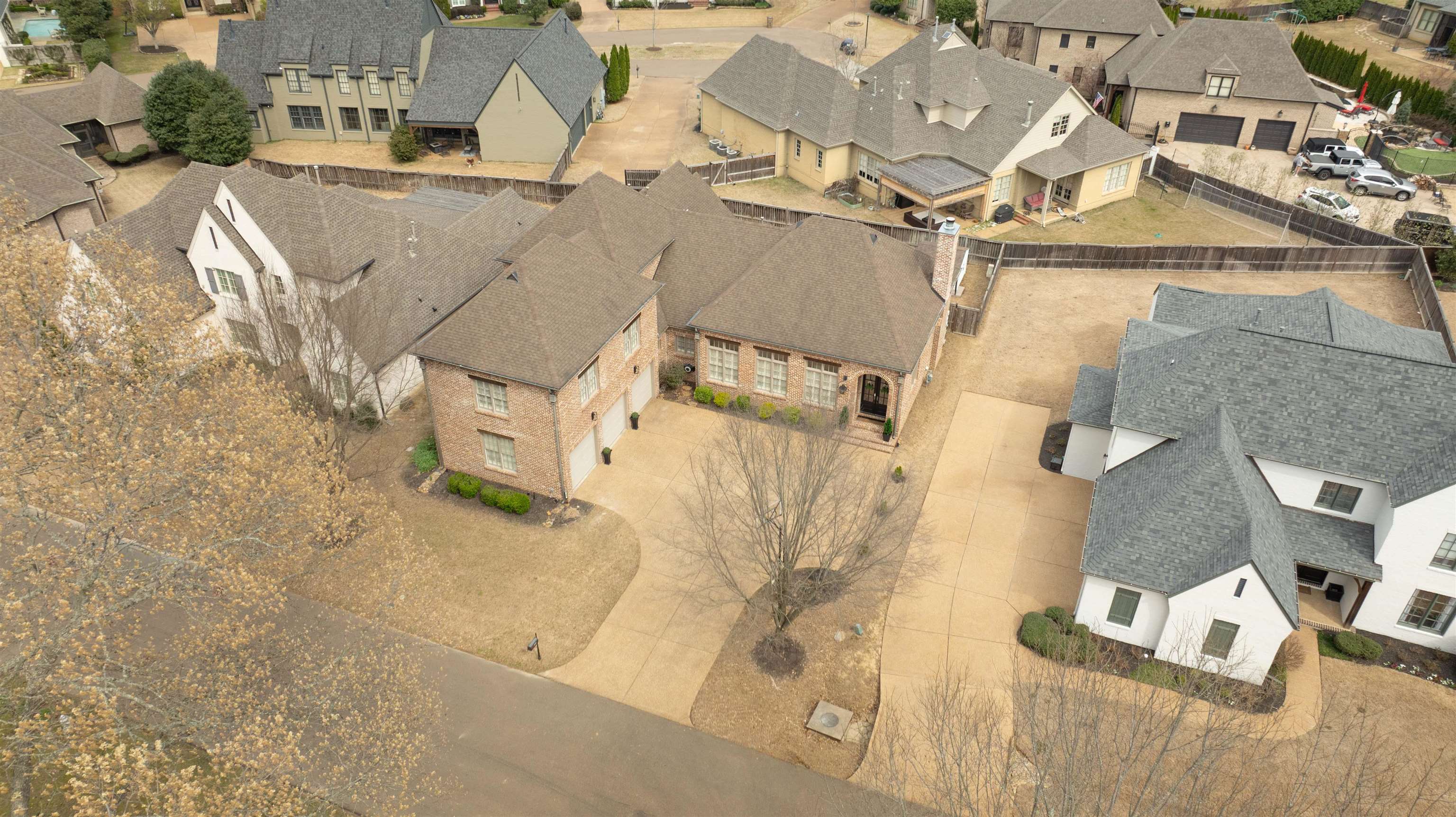 528 Althea Lane Collierville, TN 38017 - Photo 32 of 36 Aerial perspective of suburban area