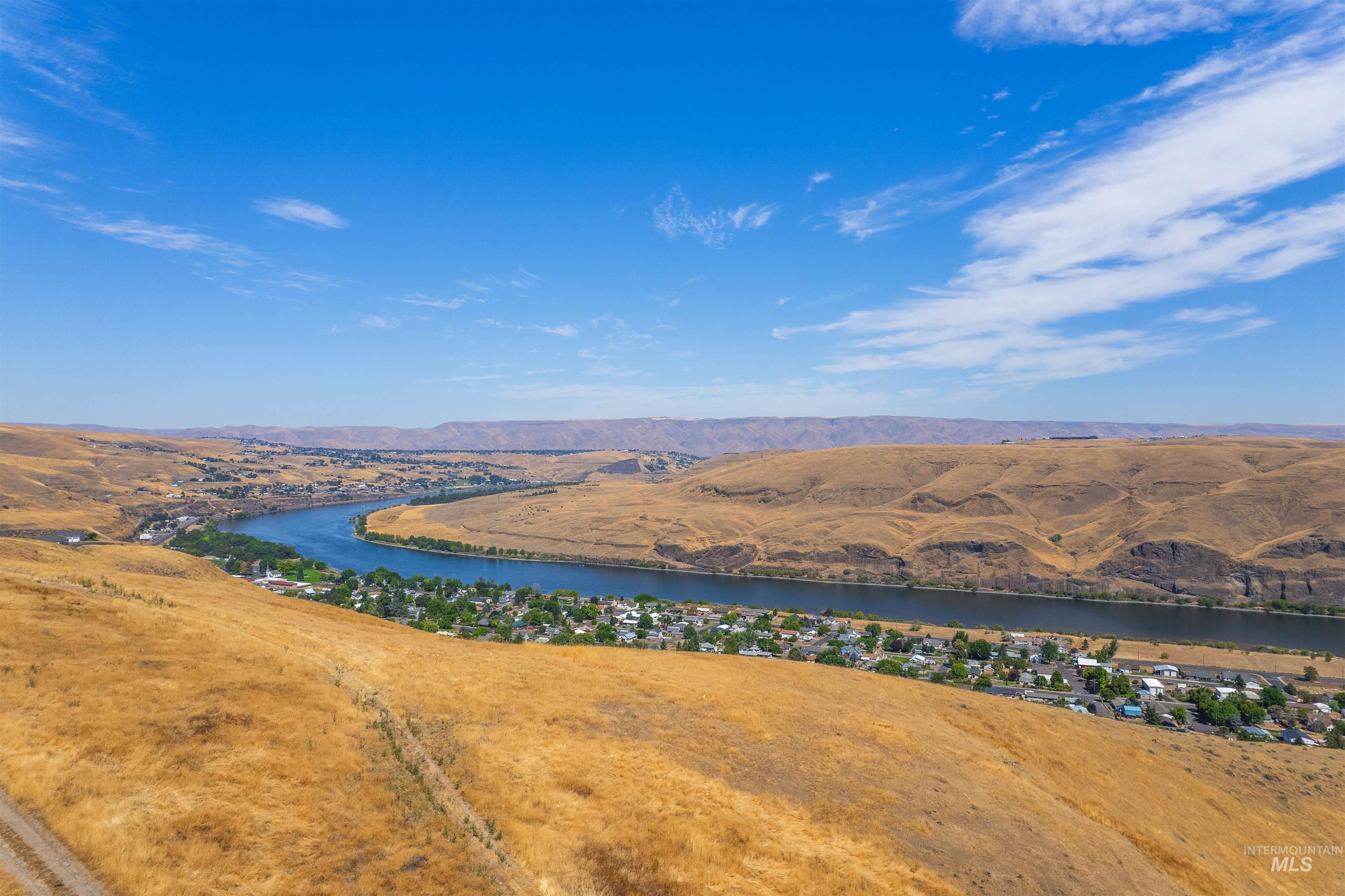 1550 Perro Pointe Road Asotin, WA 99402 - Photo 46 of 50 Bird's eye view of a water and mountain view