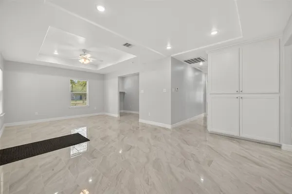 a view of empty room