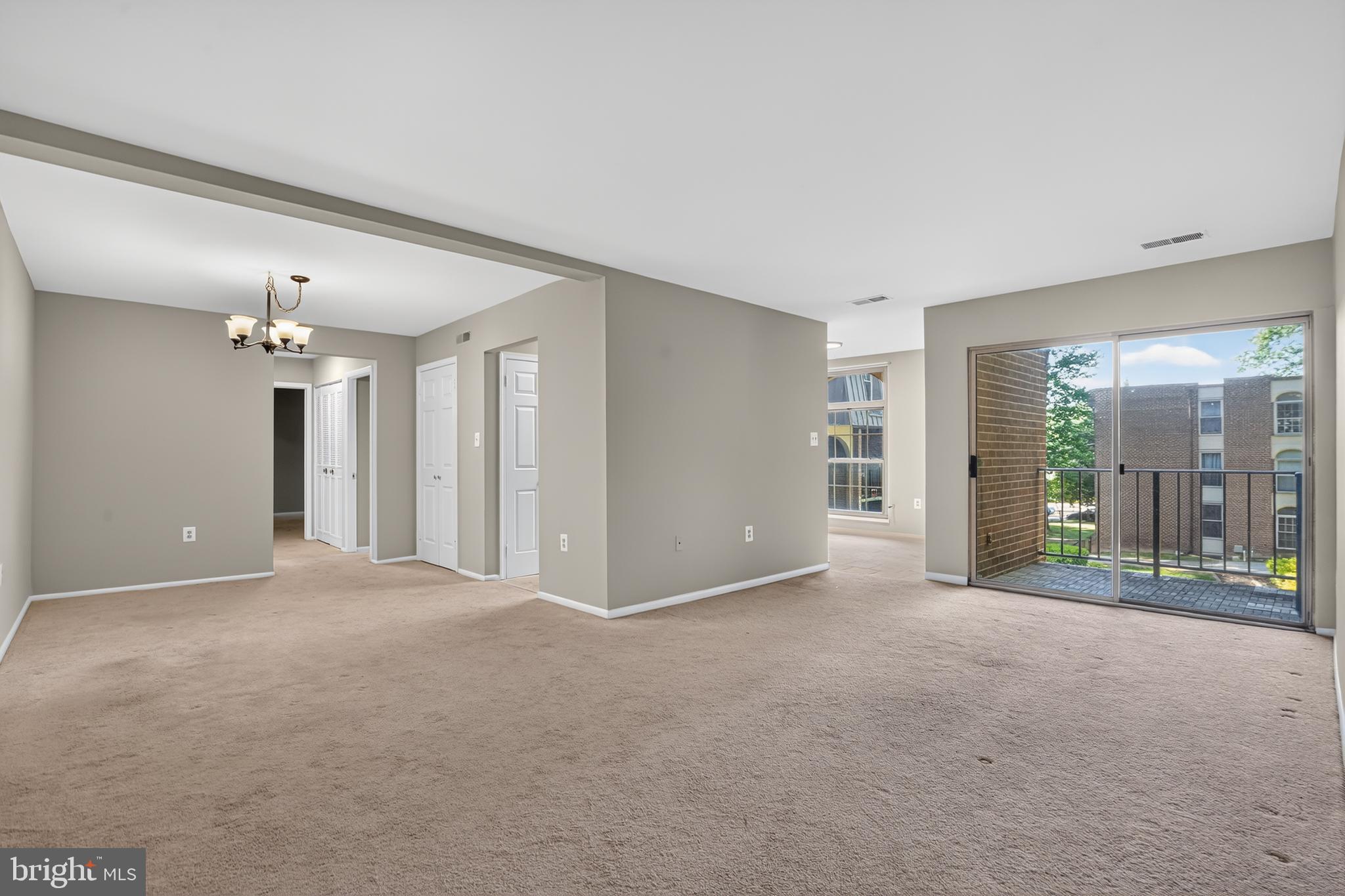 3358 Woodburn Road, Unit 22 Annandale, VA 22003 - Photo 2 of 19 Living and dining room and view