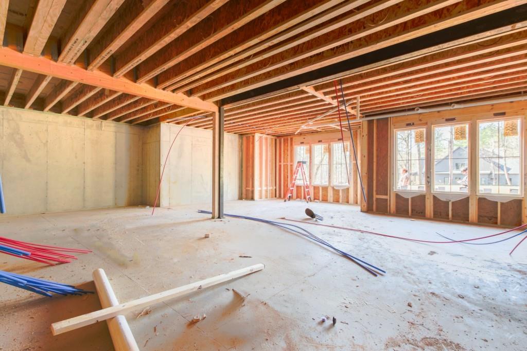 113 Hickory Flat Road Canton, GA 30115 - Photo 32 of 37 a view of an empty room with a balcony