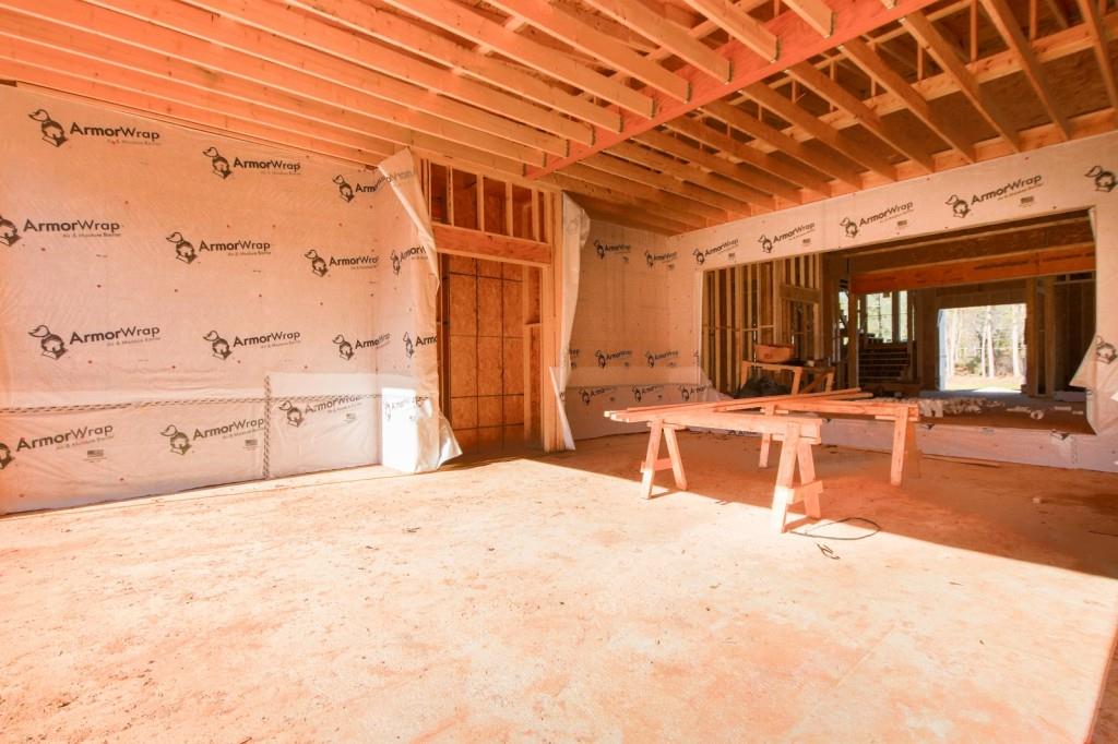 113 Hickory Flat Road Canton, GA 30115 - Photo 37 of 37 a view of a patio with table and chairs with wooden fence and plants