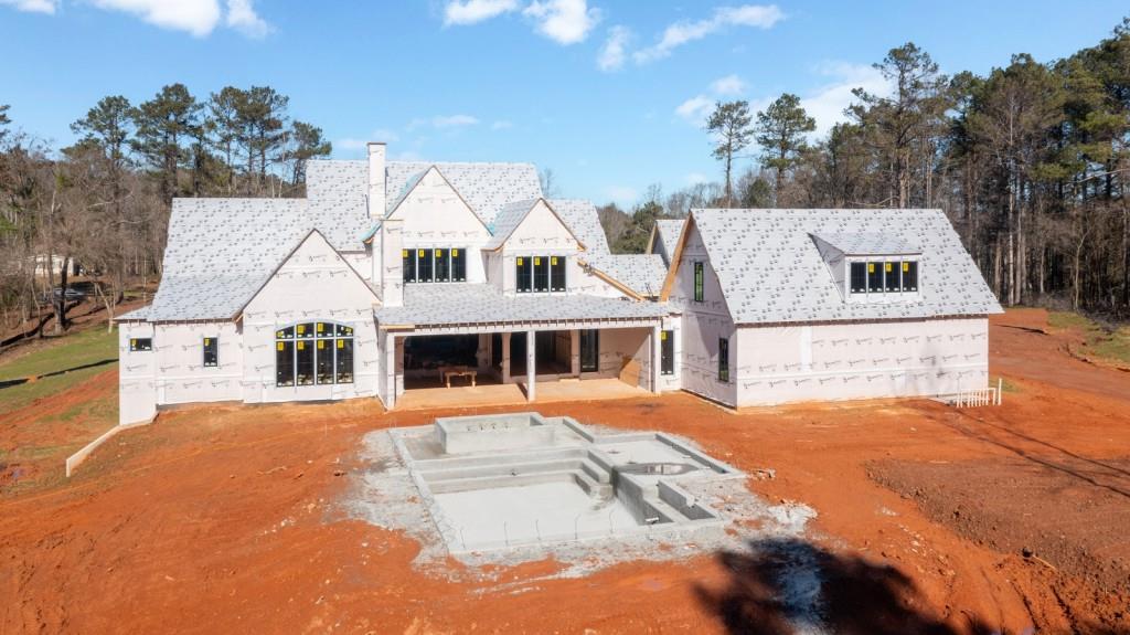 113 Hickory Flat Road Canton, GA 30115 - Photo 6 of 37 a front view of a house with a yard