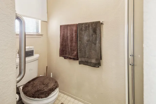 a view of empty space and trees