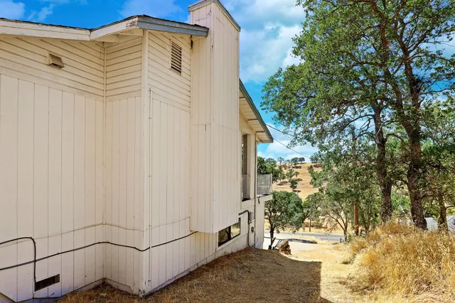 a view of city and mountain