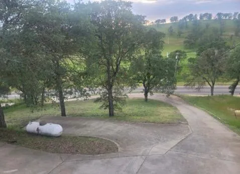 a view of a house with a door