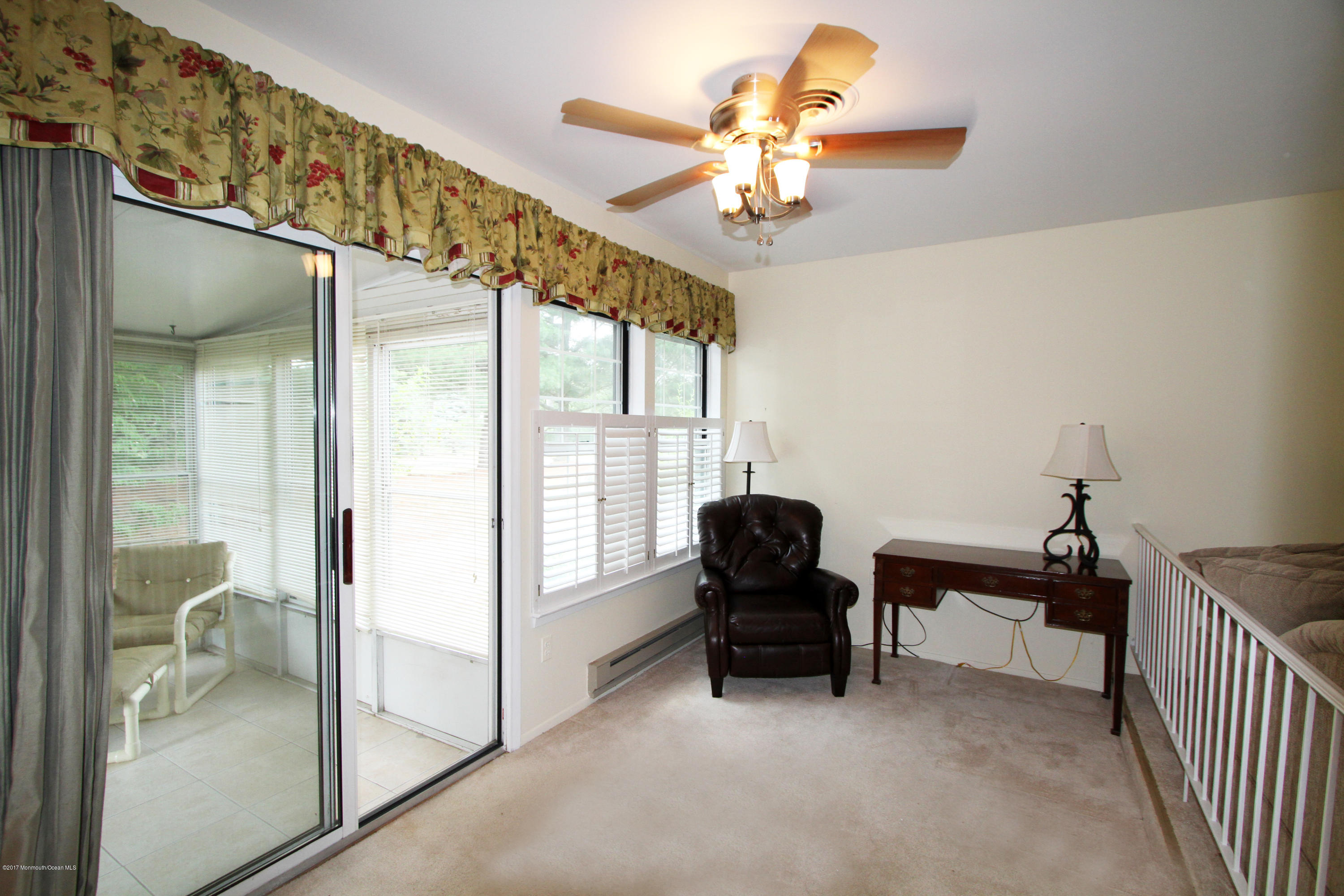 30A Mill Road, Unit A Whiting, NJ 08759 - Photo 6 of 17 Den Area And Out Sliders To A Enclosed P