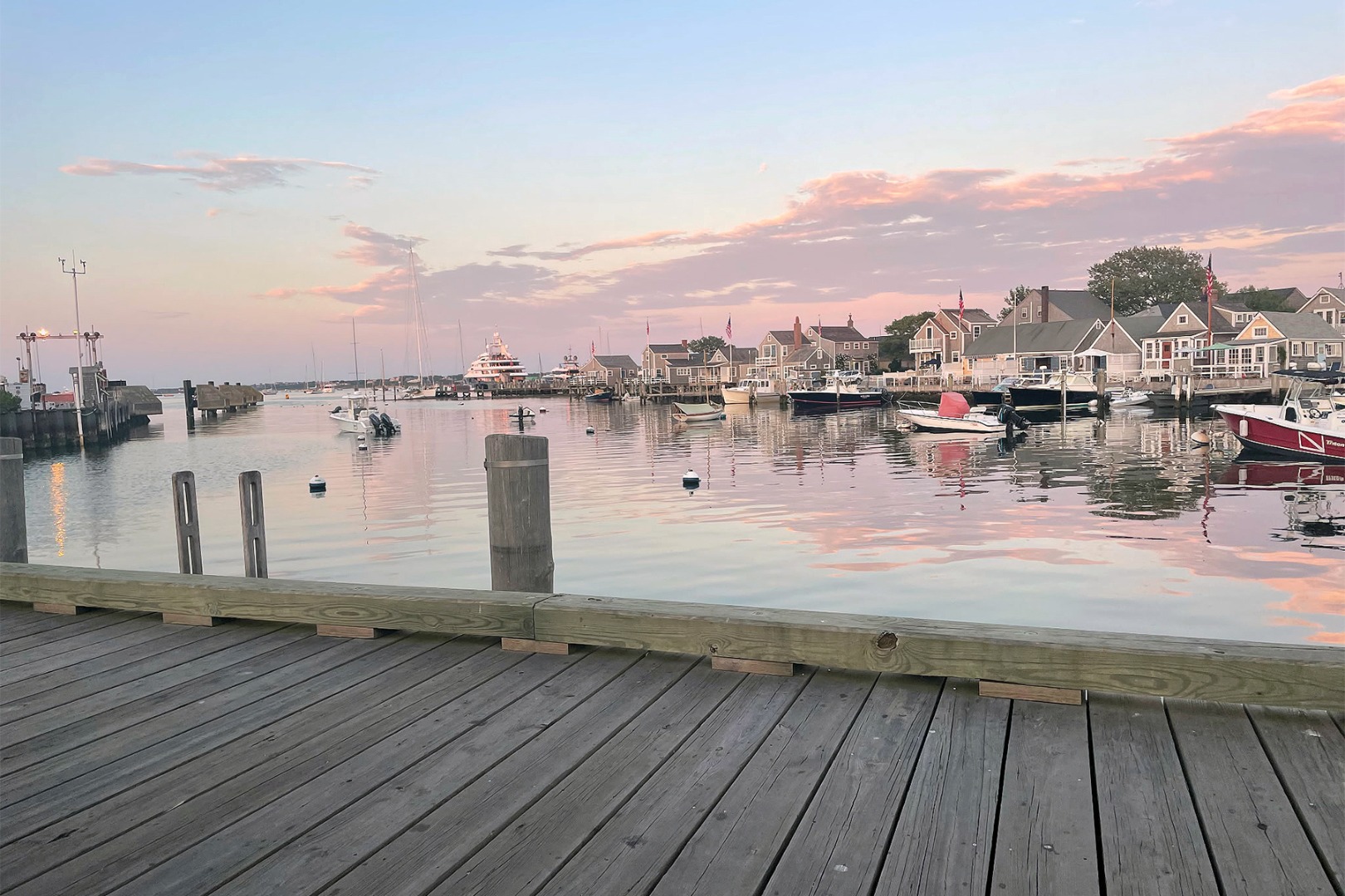26 Easy Street, Unit B Nantucket, MA 02554 - Photo 2 of 3 a view of a lake with a mountain view