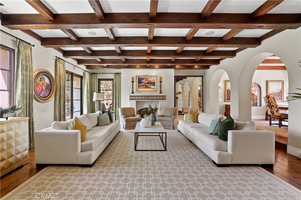 living room 1 view from entry/foyer