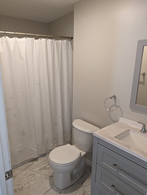 35 Carter Road Westminster, MA 01473 - Photo 15 of 20 a bathroom with a granite countertop toilet and a sink