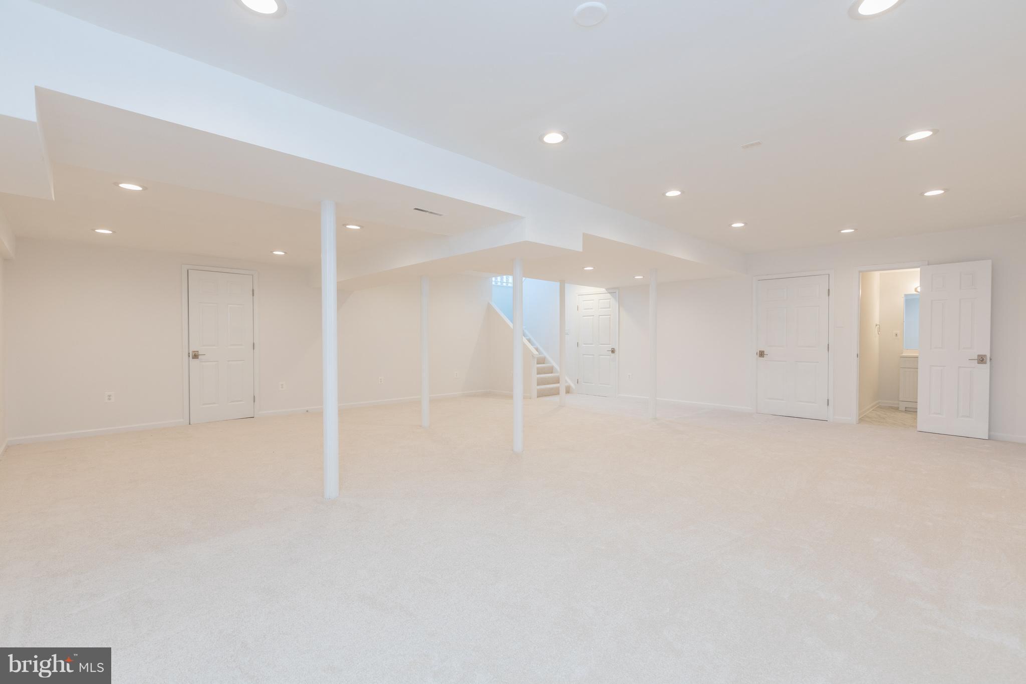 16501 Baden Naylor Road Brandywine, MD 20613 - Photo 22 of 30 Huge basement rec room