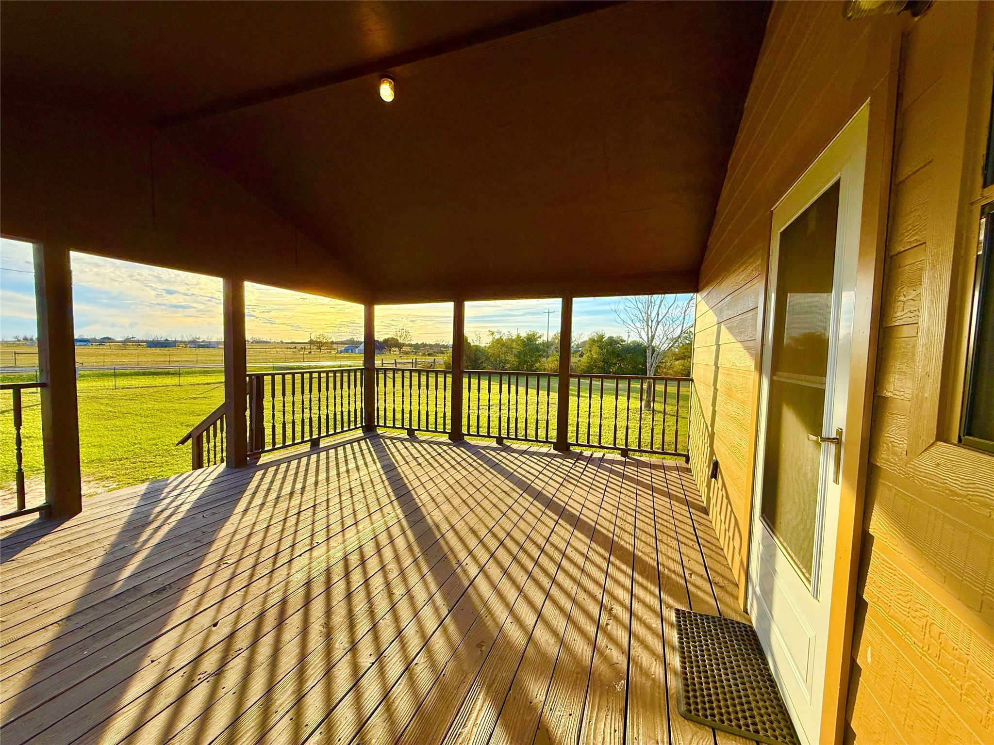 9497 FM 1456 Road Bellville, TX 77418 - Photo 49 of 50 Large porch to relax on while sipping coffee.