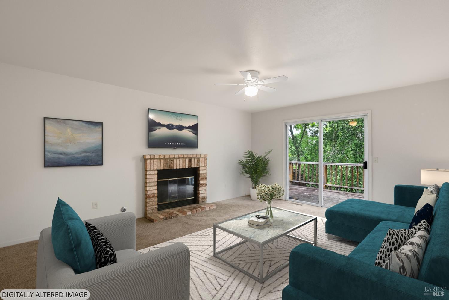 2319 Jennings Avenue Santa Rosa, CA 95401 - Photo 5 of 34 Family room with virtual staging.