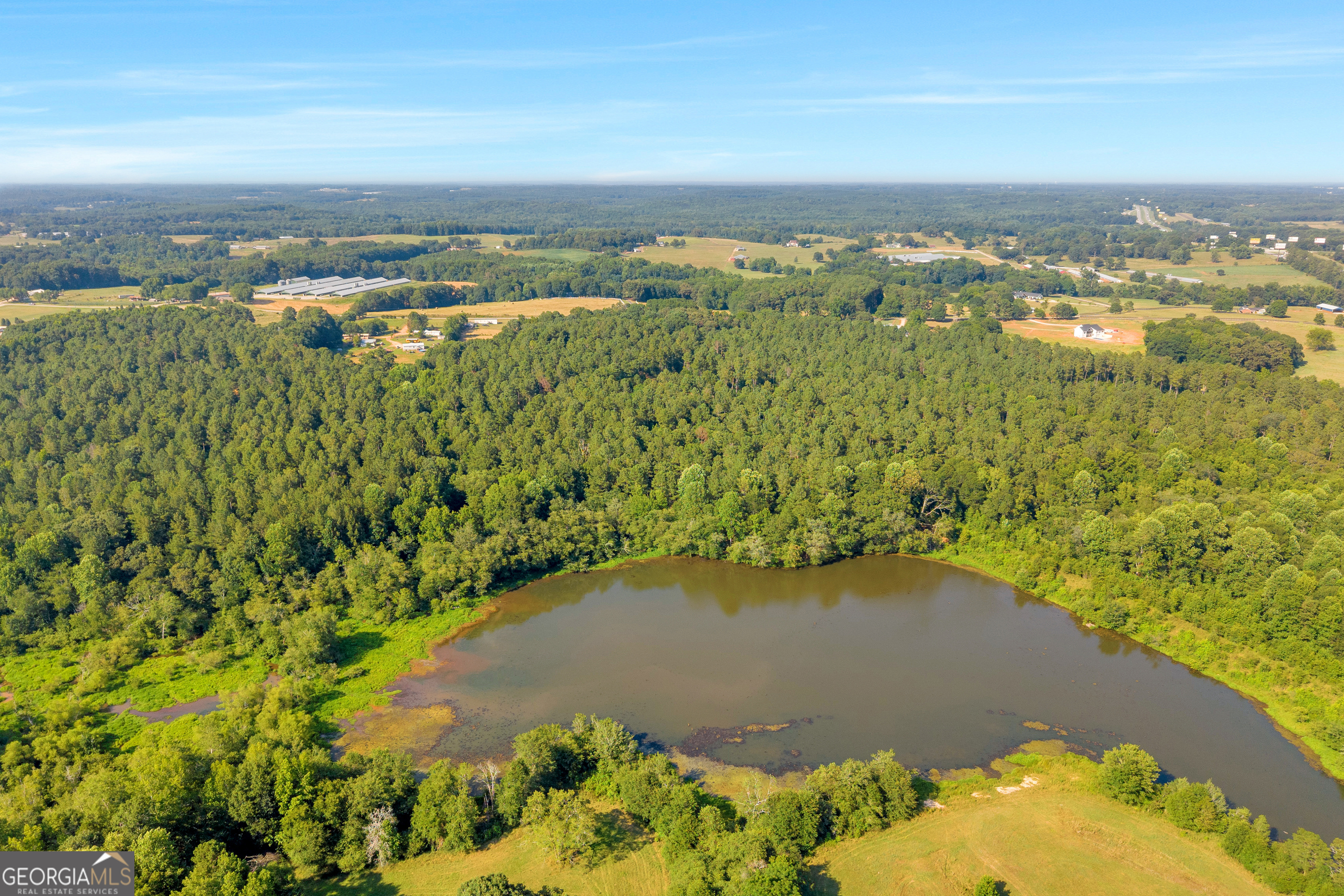 0 Baty Road Toccoa, GA 30577 - Photo 5 of 41 a view of a lake with a city