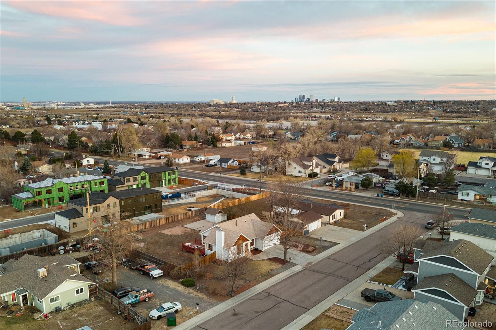 6404 Raleigh Street Arvada, CO 80003 - Photo 48 of 50 an aerial view of a city