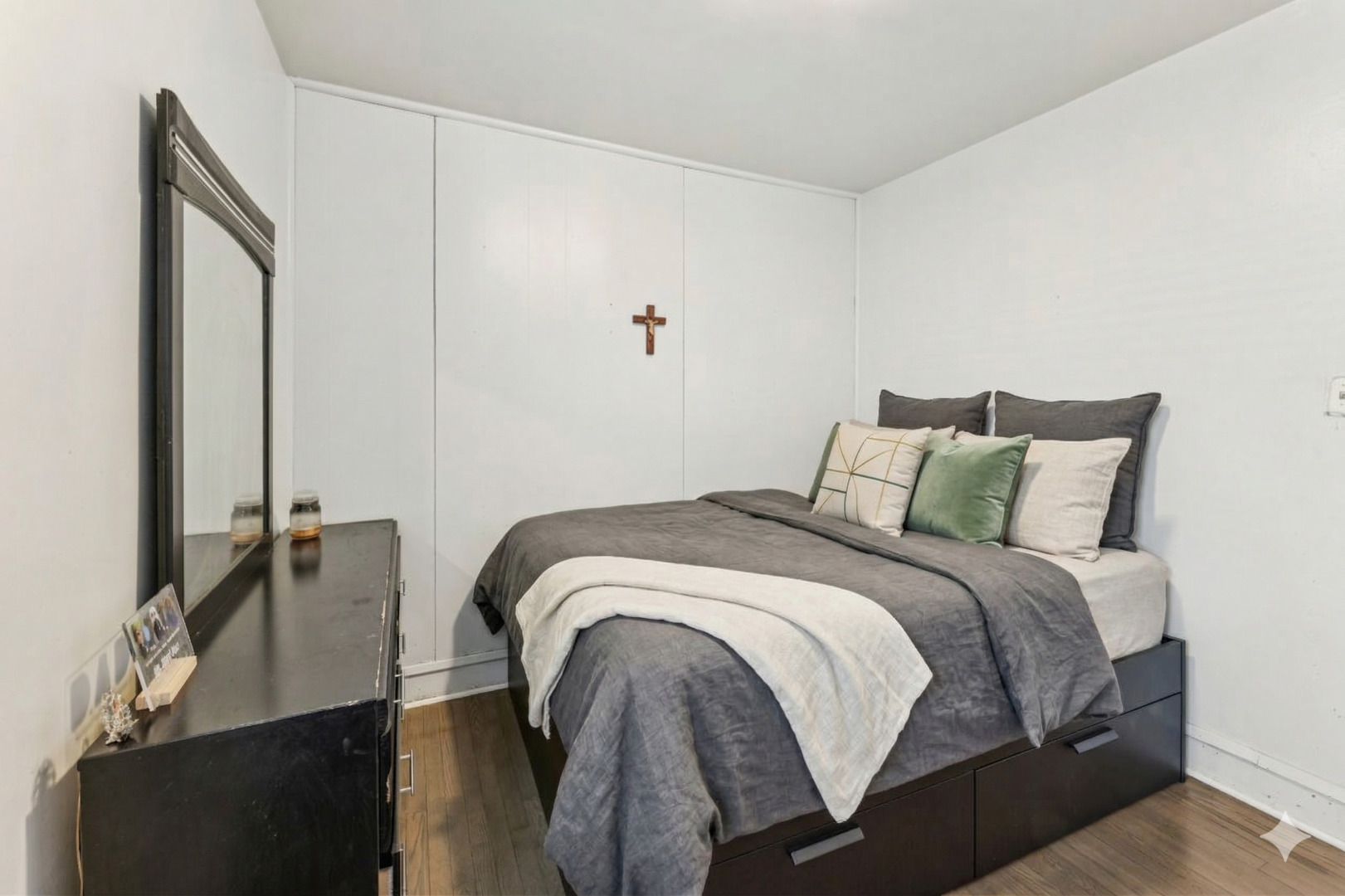 2547 Davisson Street River Grove, IL 60171 - Photo 9 of 31 a bed sitting in a bedroom next to a window with pc on it