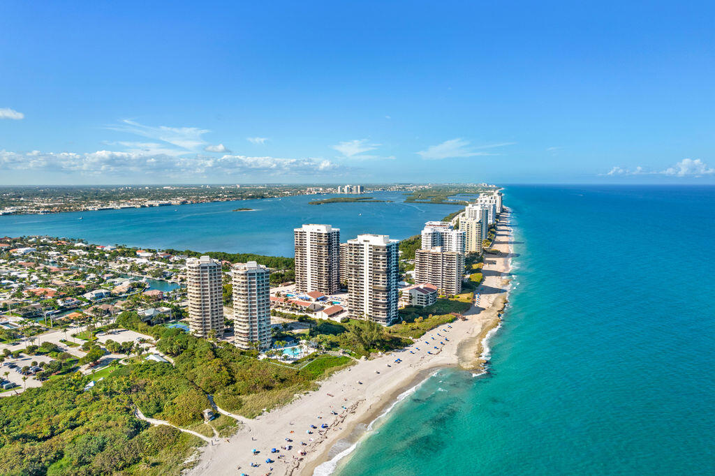 3920 North Ocean Drive, Unit 6A Singer Island, FL 33404 - Photo 68 of 71 a view of a city with tall buildings in front of it