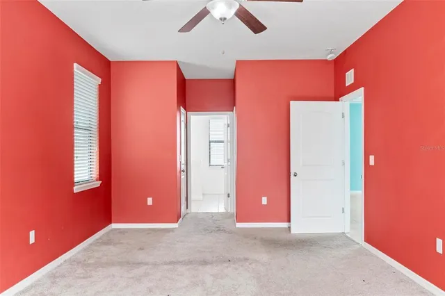 a view of a livingroom with furniture
