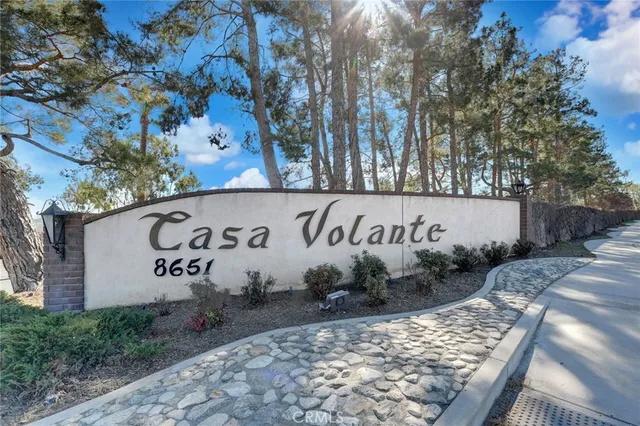 a view of outdoor space with sign board