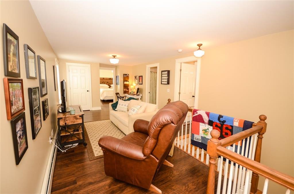 55 Sebago Lake Road Gorham, ME 04038 - Photo 18 of 31 Living area at the top of the stairs...