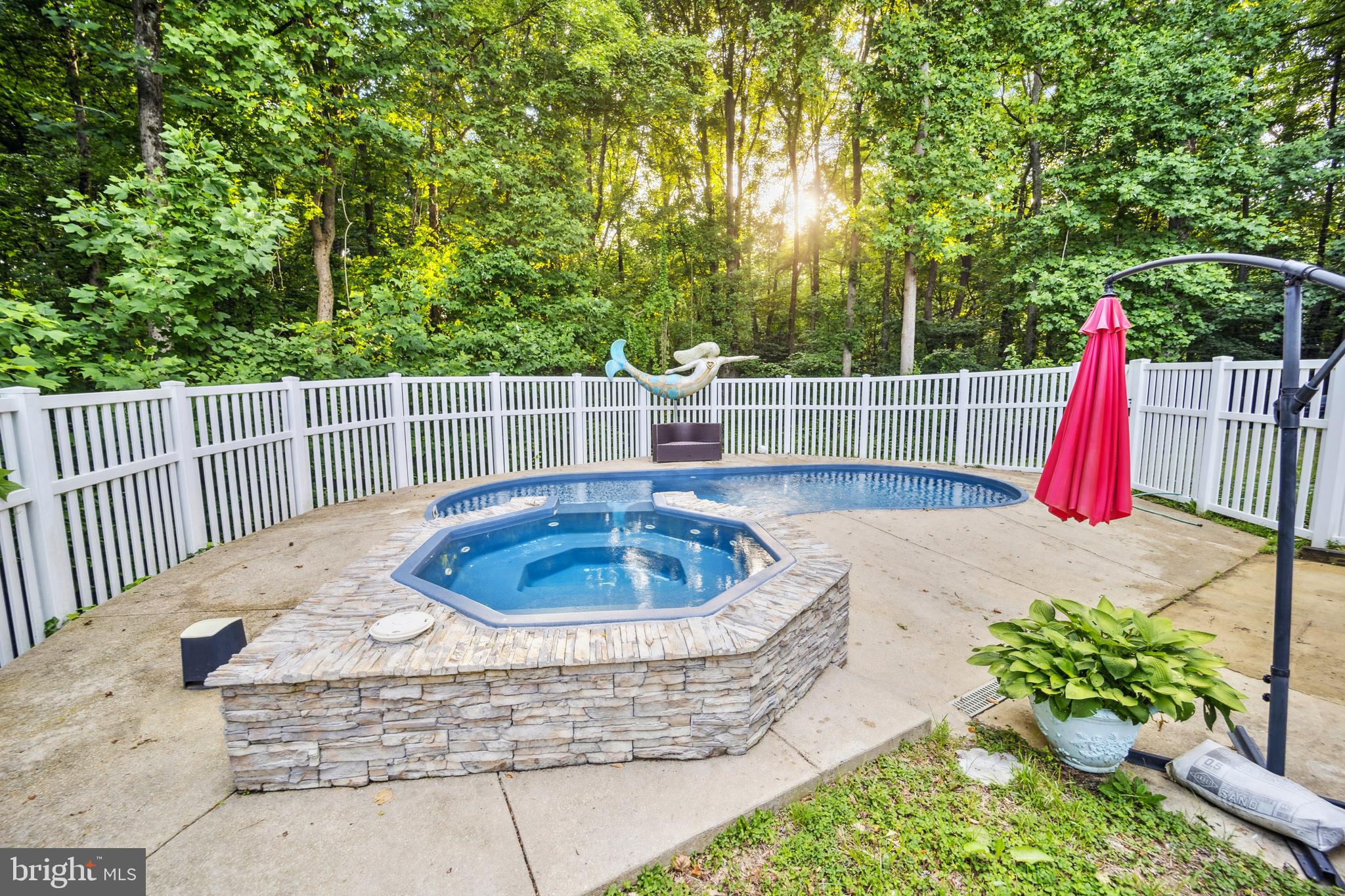 10809 Tippett Road Clinton, MD 20735 - Photo 43 of 48 Outdoor Patio & Spa