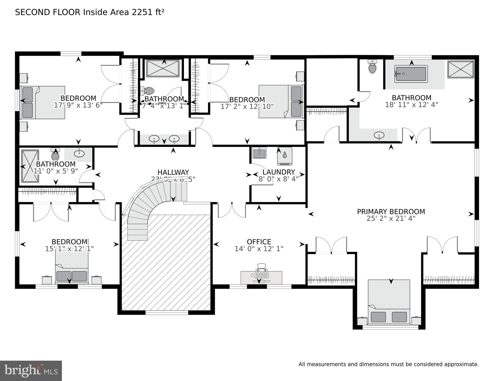 10809 Tippett Road Clinton, MD 20735 - Photo 46 of 48 Second Level Floor Plans