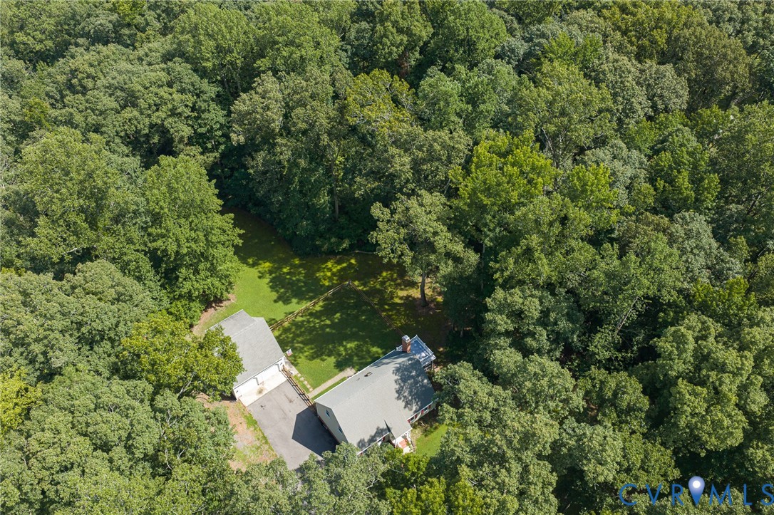10478 Gould Hill Road Hanover, VA 23069 - Photo 63 of 63 Aerial perspective showcasing a property surrounde