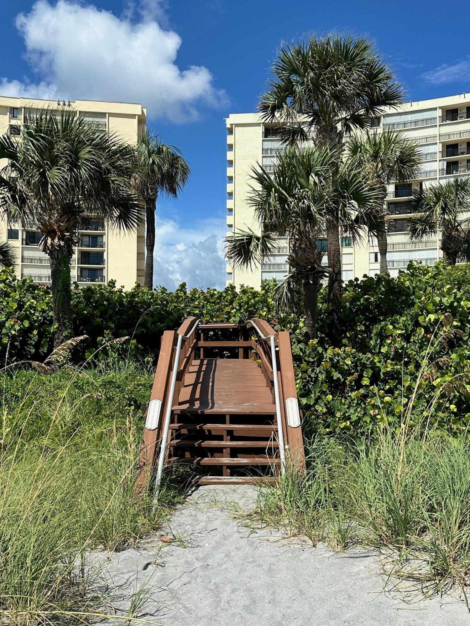 400 Ocean Trail Way, Unit 909 Jupiter, FL 33477 - Photo 53 of 66 Beach Access