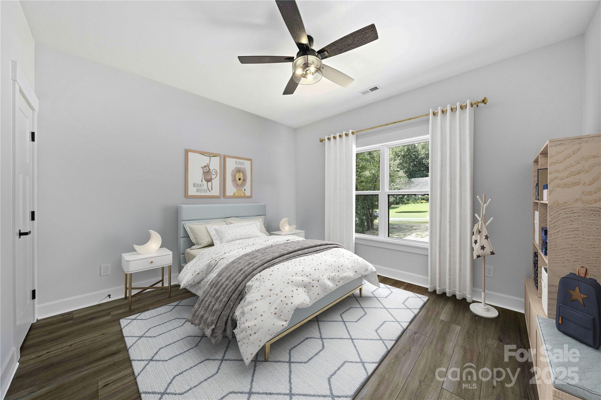 1215 Coppergate Drive Salisbury, NC 28147 - Photo 14 of 41 a spacious bedroom with a bed and a window