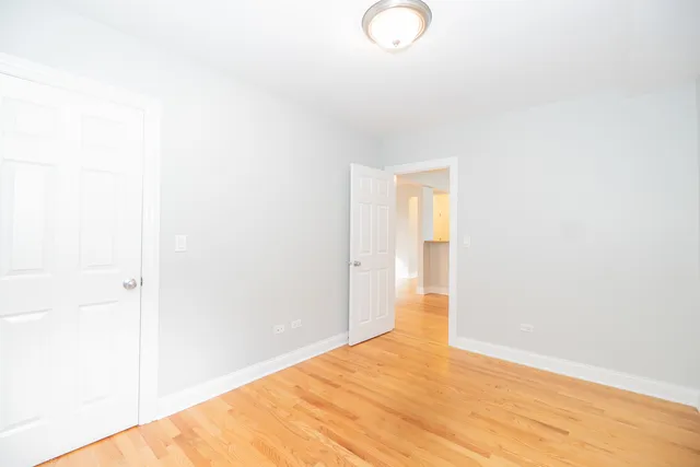 a view of empty room