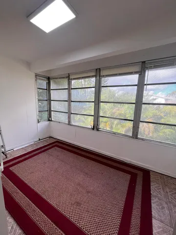 a view of a room with window