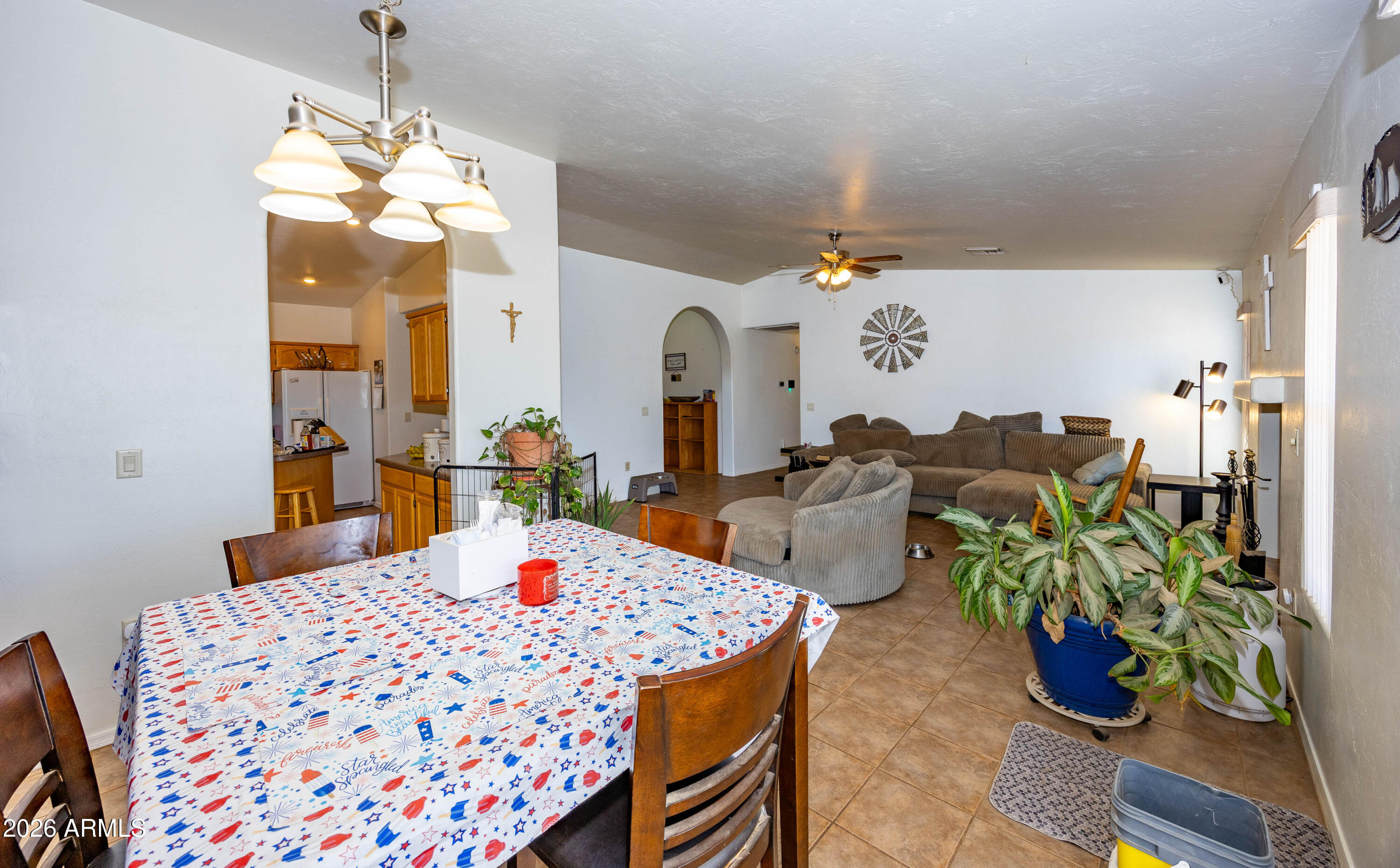 4575 South Kino Road Sierra Vista, AZ 85650 - Photo 16 of 25 a very nice looking dining room with a table & chairs
