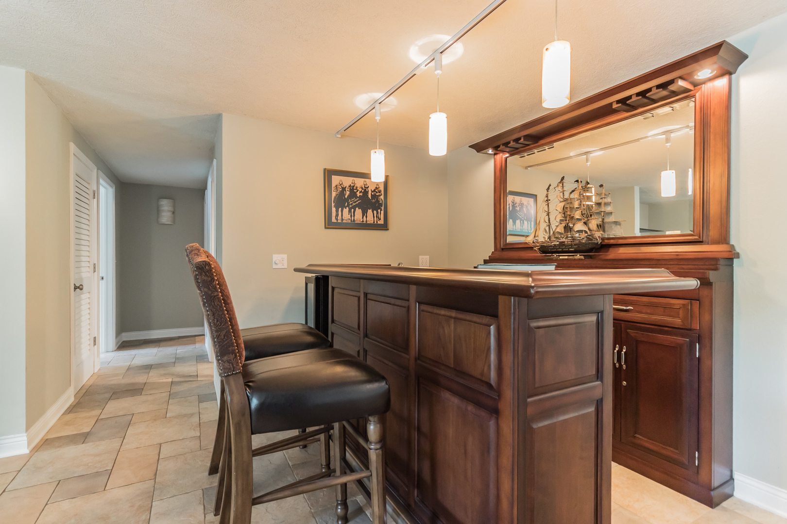 209 Mildred Avenue Cary, IL 60013 - Photo 16 of 29 a view of a kitchen area with furniture and wooden floor