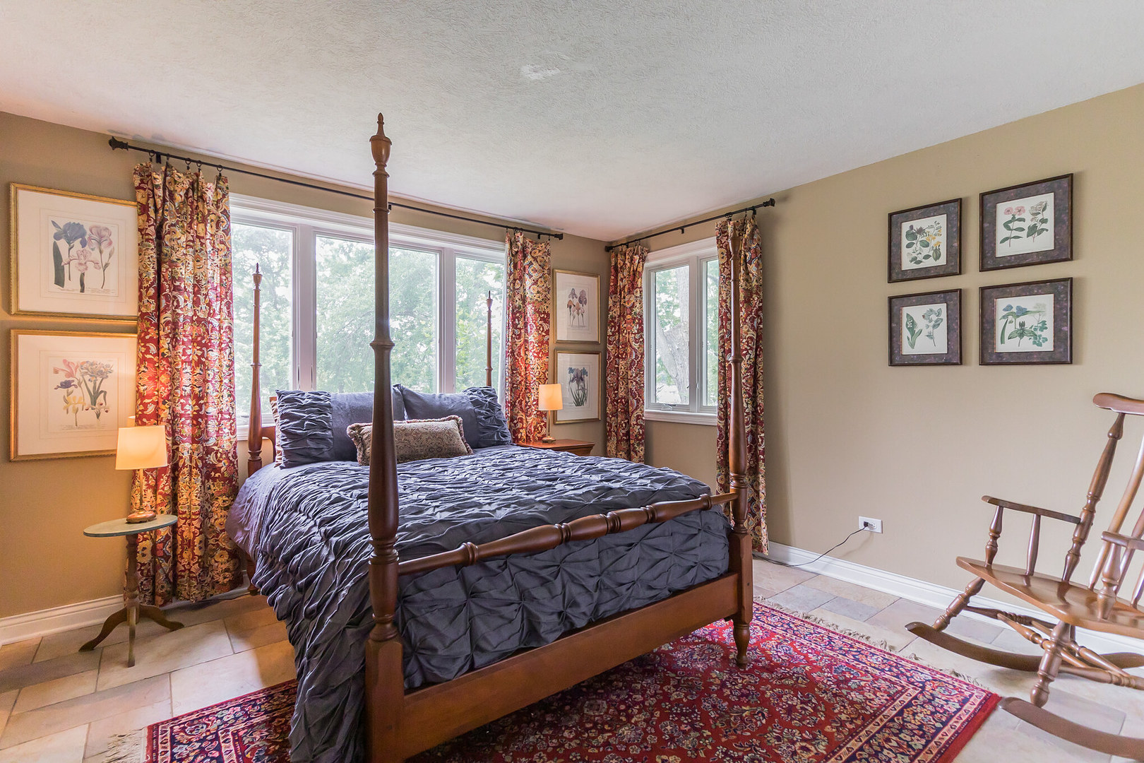 209 Mildred Avenue Cary, IL 60013 - Photo 19 of 29 a bedroom with a bed and wooden floor
