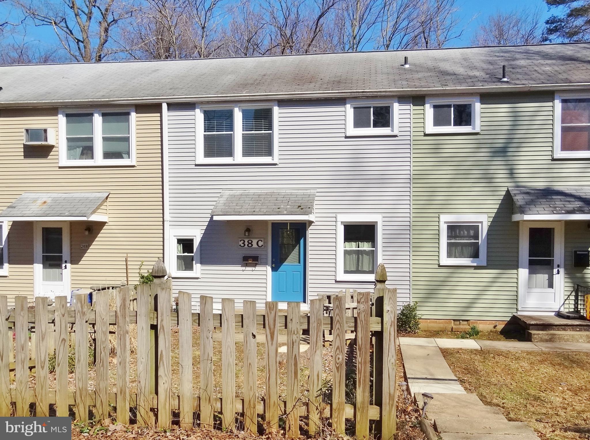 38 Ridge Road, Unit C Greenbelt, MD 20770 - Photo 2 of 16 Fenced front yard