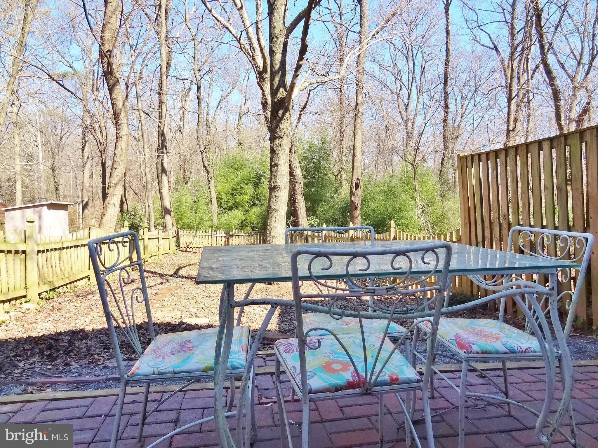 38 Ridge Road, Unit C Greenbelt, MD 20770 - Photo 7 of 16 Fenced backyard with patio