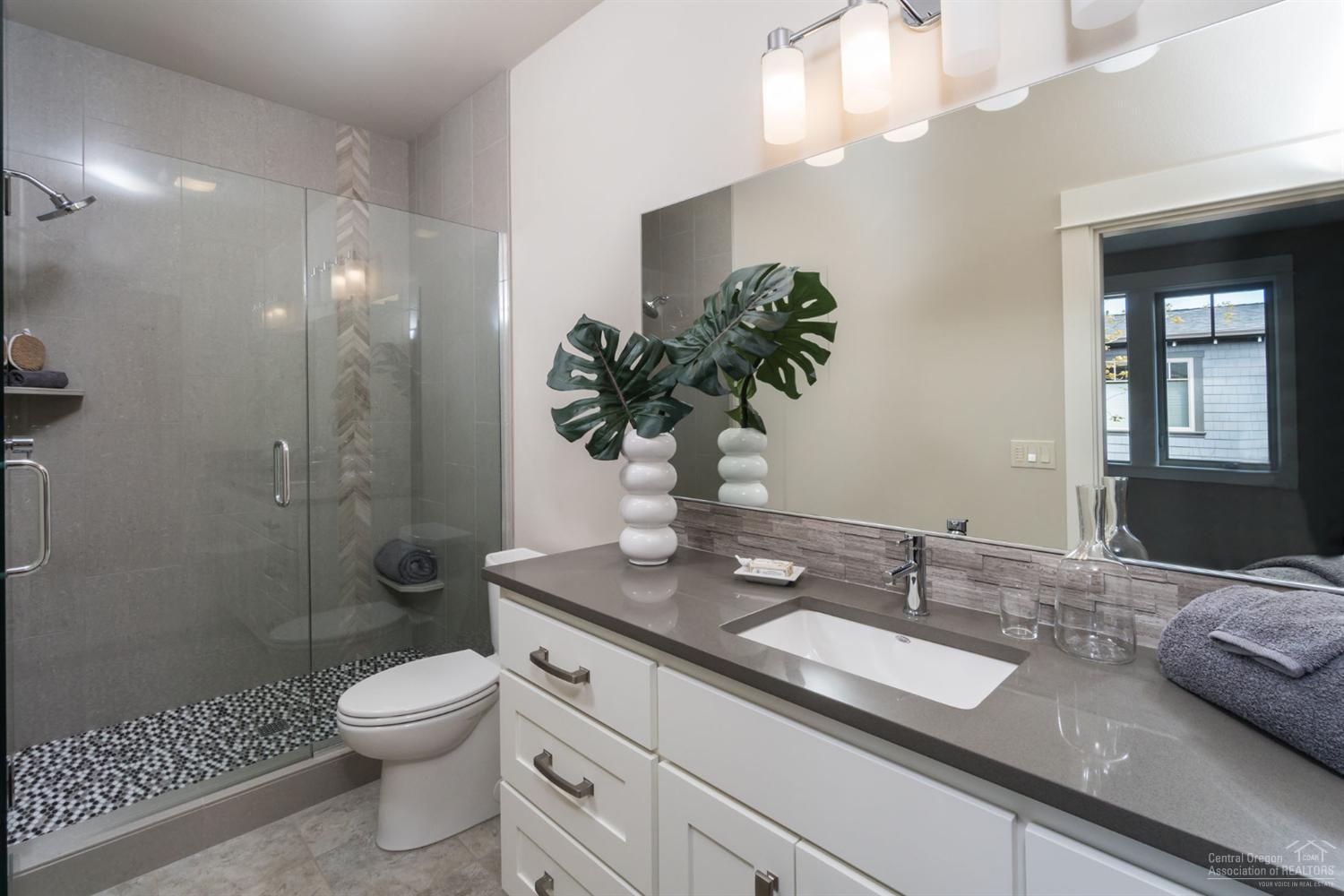 19307 Alianna Loop Bend, OR 97702 - Photo 14 of 21 Guest Room Bath with Walk-In shower