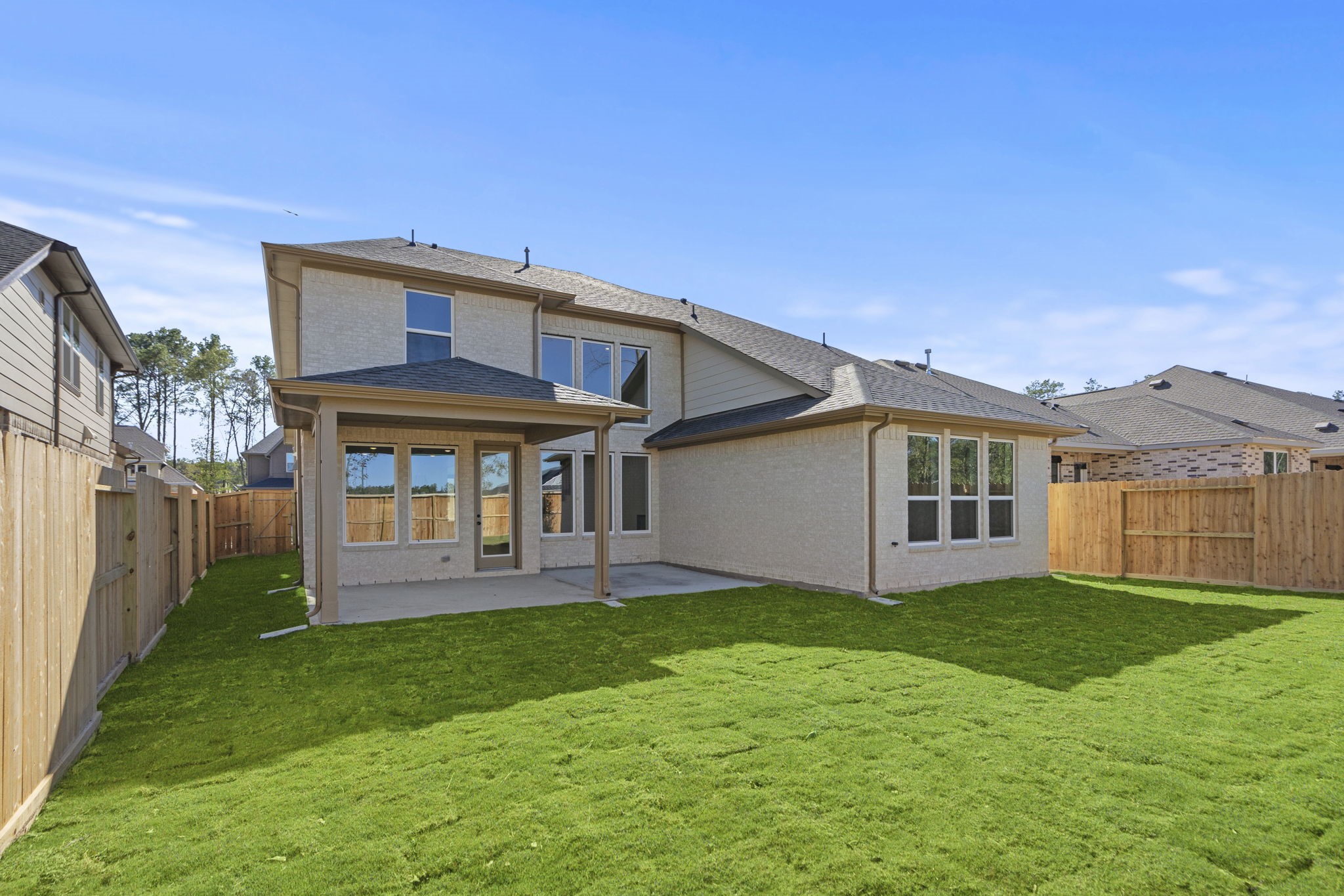 9437 Pacific Crest Porter, TX 77365 - Photo 33 of 47 Rear Elevation.