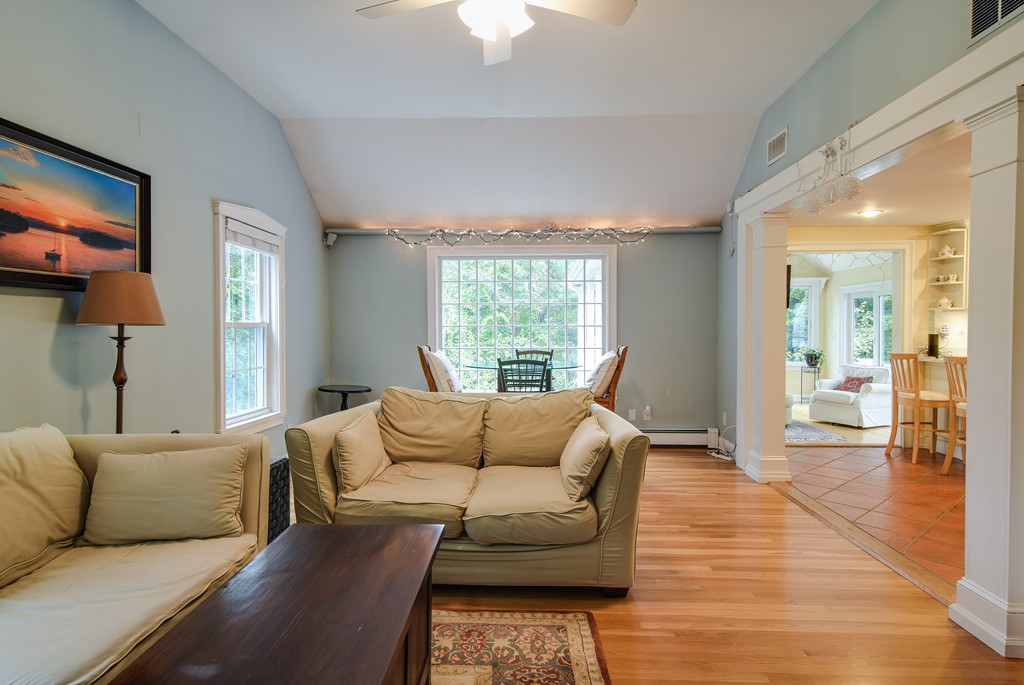 16 Tower Drive Dover, MA 02030 - Photo 15 of 42 a living room with furniture and a flat screen tv