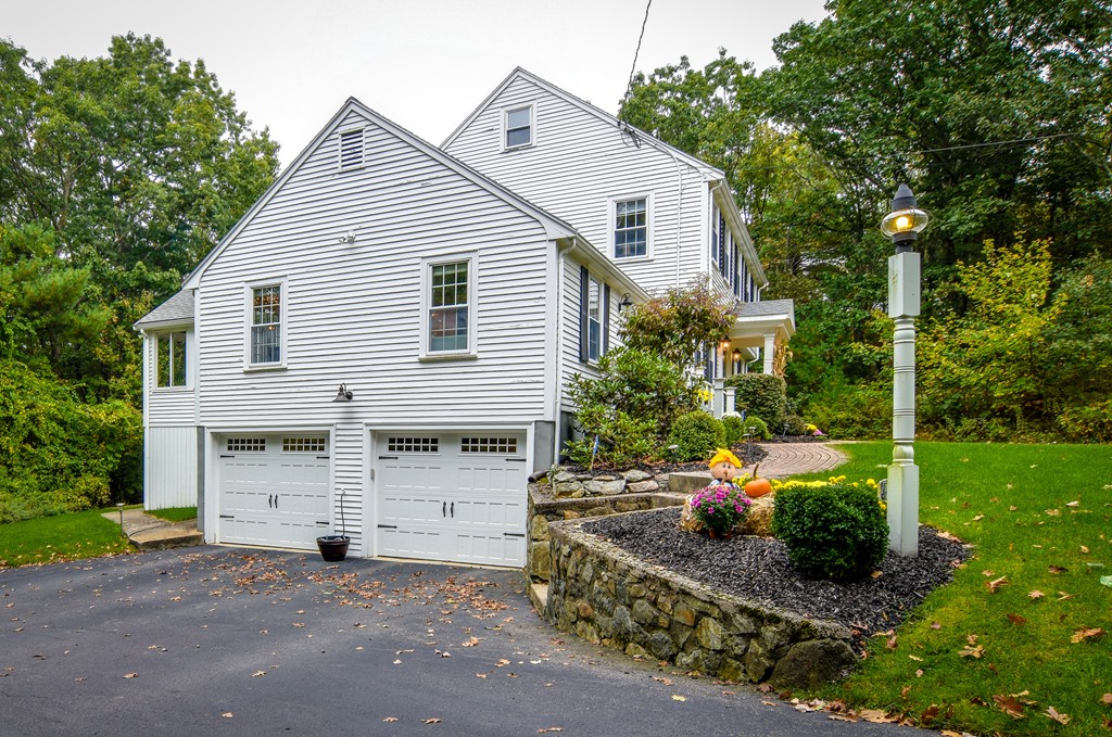 16 Tower Drive Dover, MA 02030 - Photo 33 of 42 a view of a house with backyard and garden