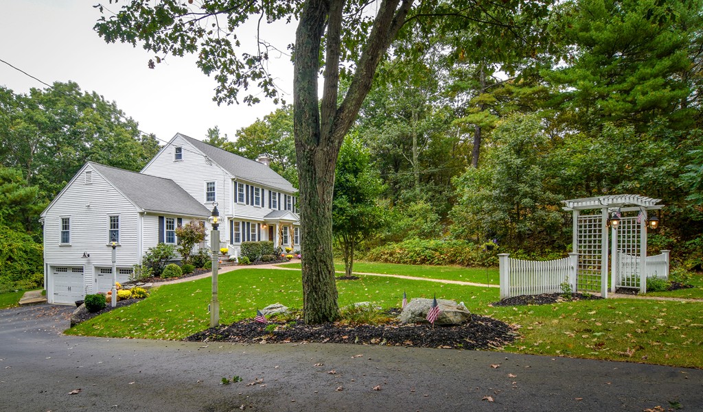 16 Tower Drive Dover, MA 02030 - Photo 34 of 42 a view of house with a big yard plants and large trees
