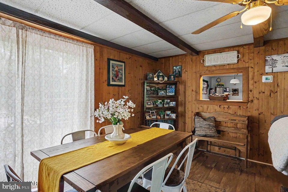 2025 Whiskey Run Road Muncy Valley, PA 17758 - Photo 21 of 54 Cozy dining space with rustic charm.