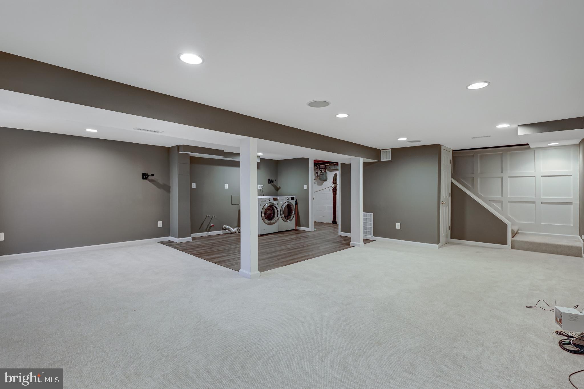 5609 Rolling Road Springfield, VA 22151 - Photo 20 of 42 Spacious, versatile basement ready for ideas.