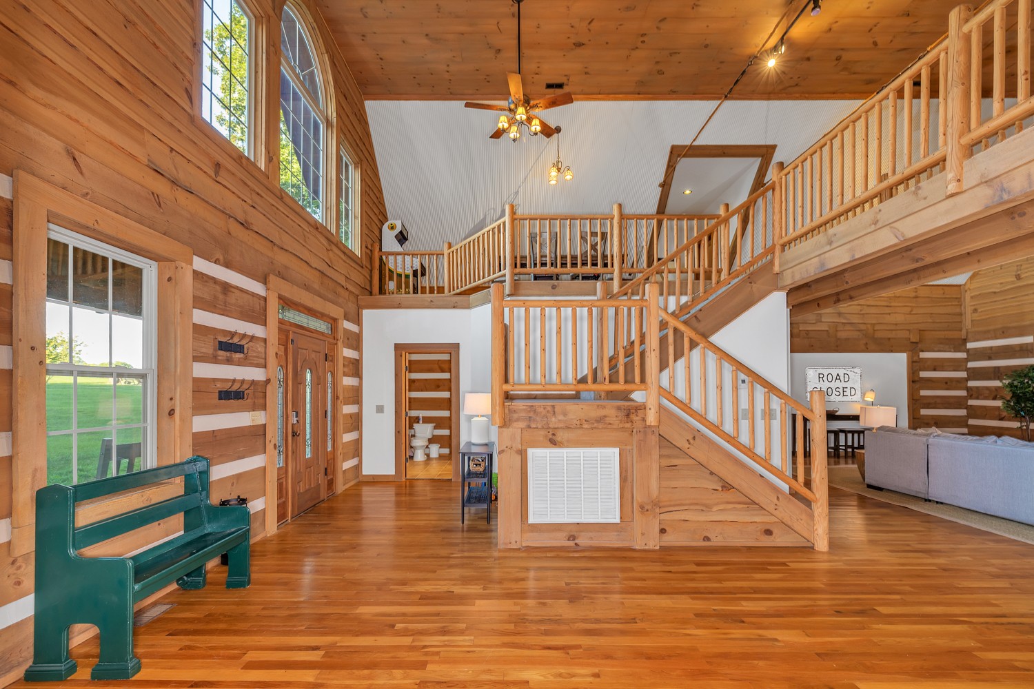 8265 Guthrie Road Cross Plains, TN 37049 - Photo 24 of 83 a view of entryway and hall with wooden floor