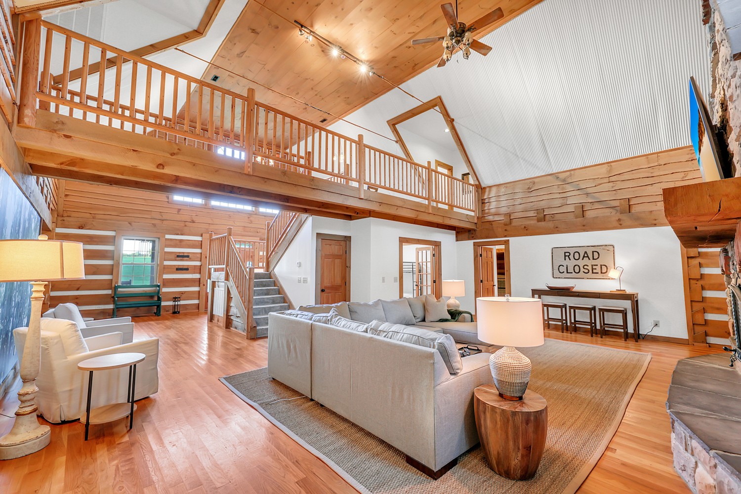 8265 Guthrie Road Cross Plains, TN 37049 - Photo 30 of 83 a living room with furniture and a wooden floor