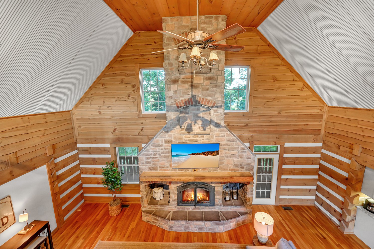 8265 Guthrie Road Cross Plains, TN 37049 - Photo 9 of 83 a view of a patio with a table and chairs
