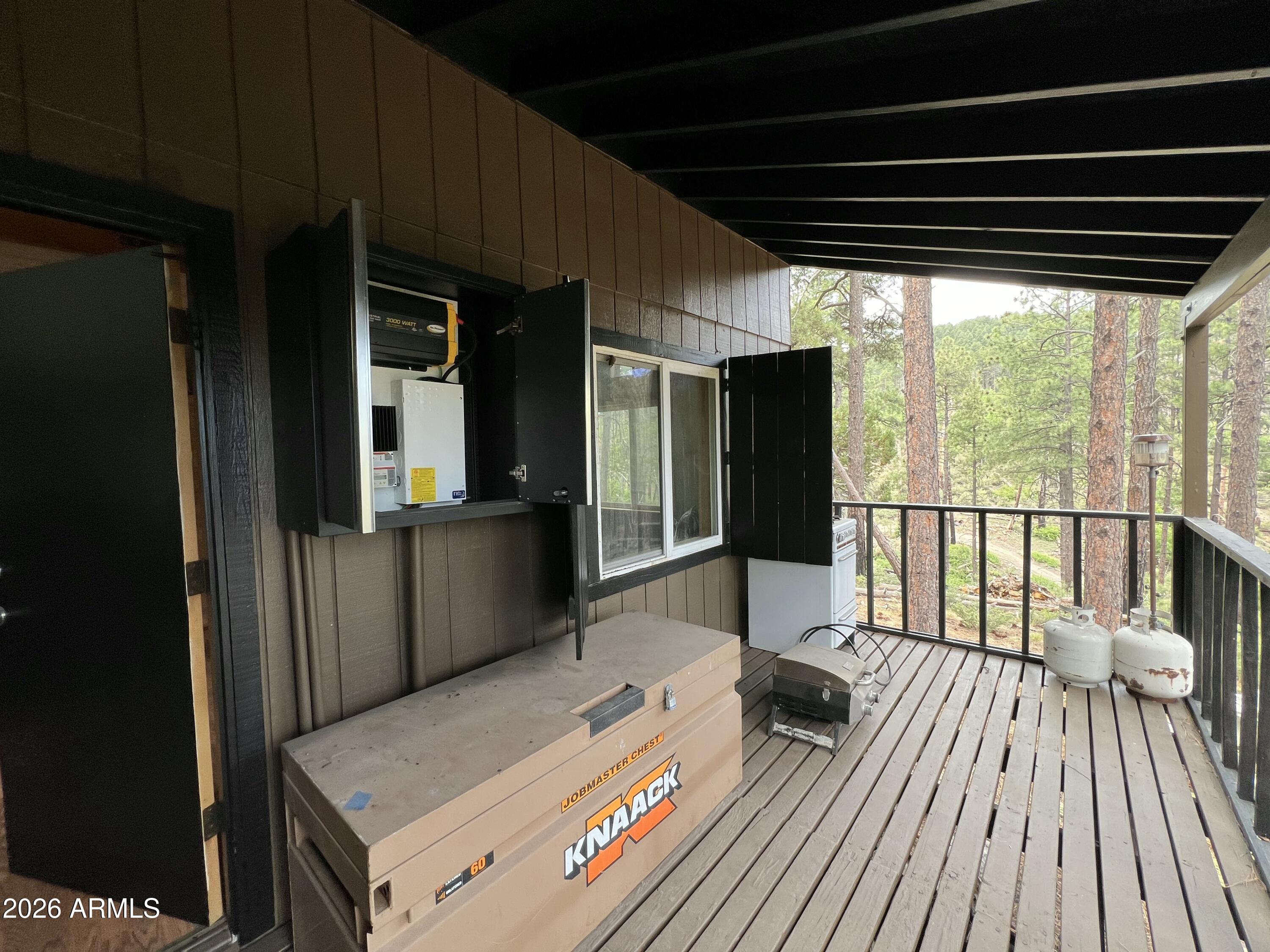 7070 East Wild Flower Road Crown King, AZ 86343 - Photo 11 of 14 Back porch