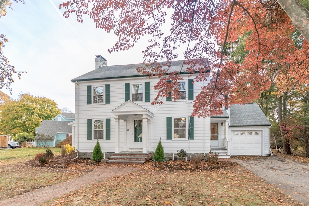 10 Fuller Road Needham, MA 02492 - Photo 1 of 10 front view of a house with a yard